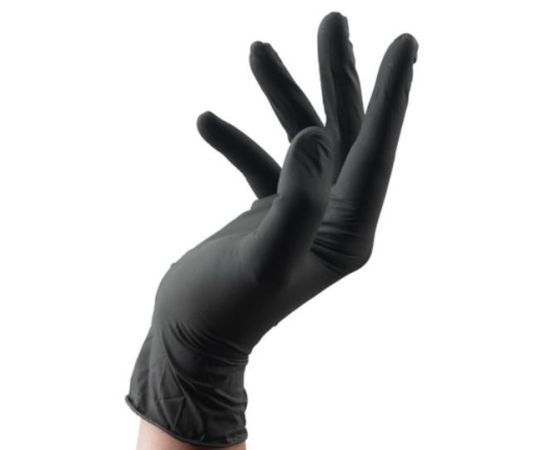 Handschoenen Latex Zwart